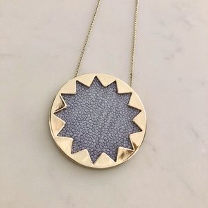 HOUSE OF HARLOW 1960 large sunburst necklace